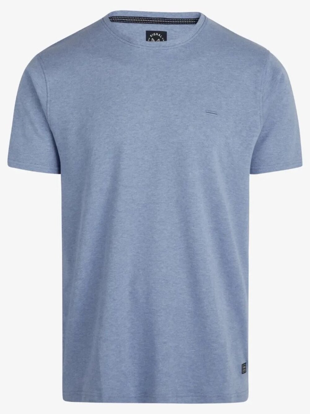 Signal Clothing Pastel Blue Heathered Short Sleeve T-shirt/5204